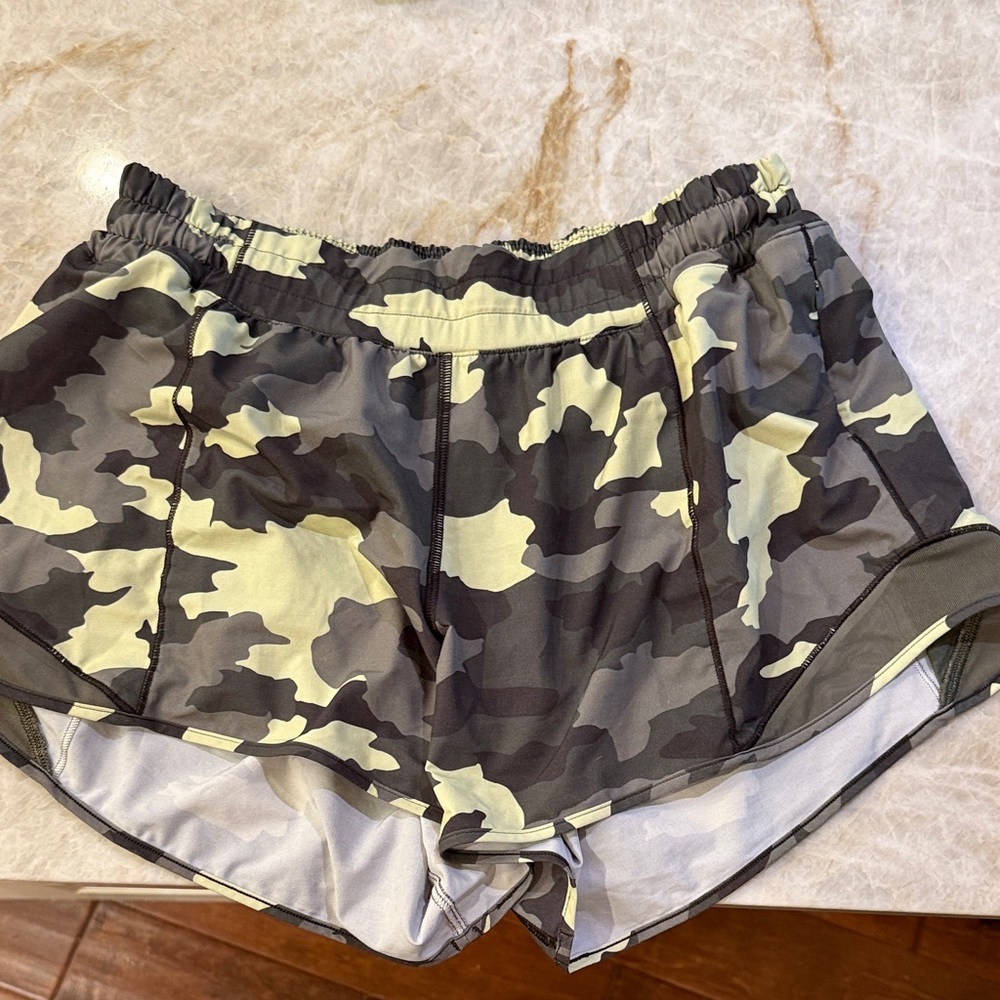 lululemon athletica Camo Athletic Shorts